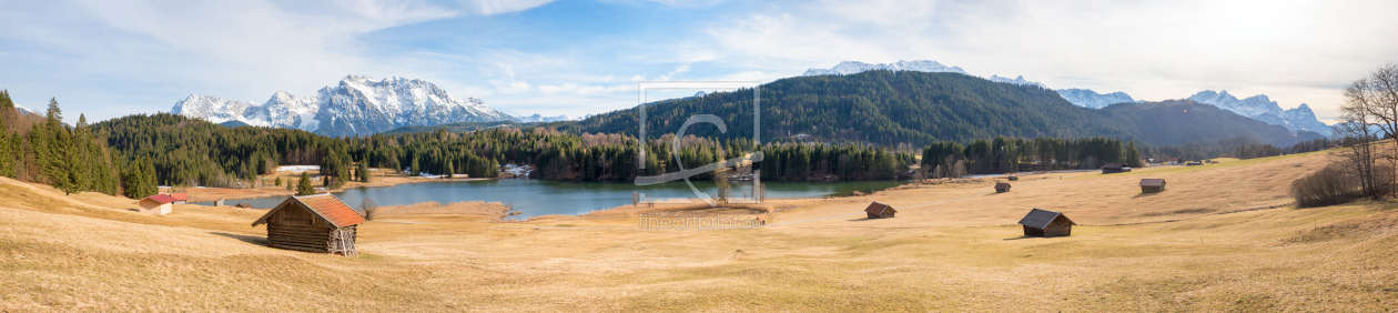 Bild-Nr.: 12883957 Landschaftspanorama am Geroldsee erstellt von SusaZoom