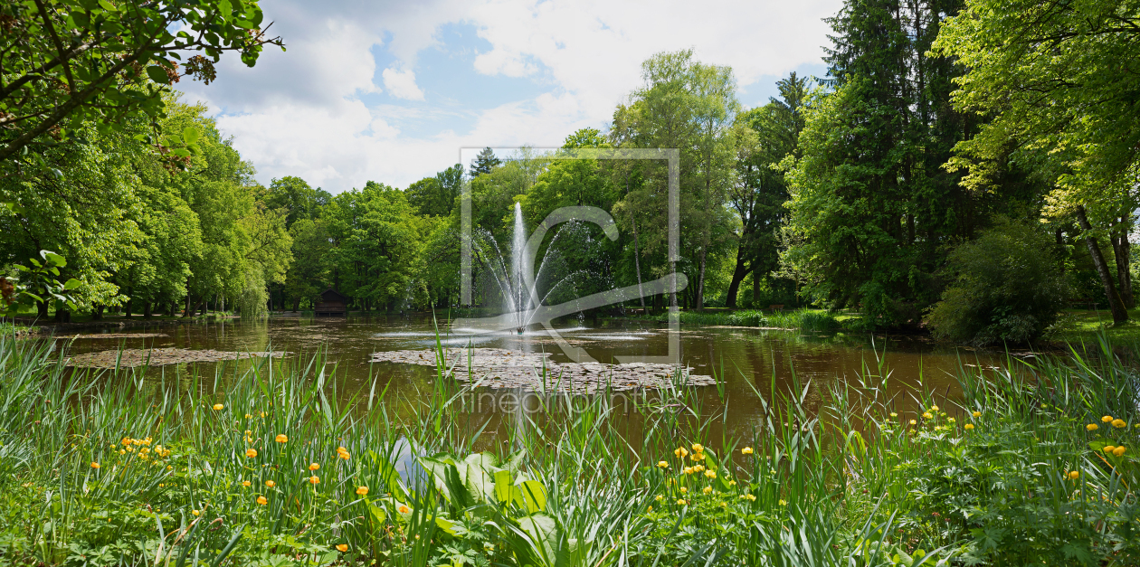 Bild-Nr.: 12884065 Kurpark Bad Aibling Irlachsee erstellt von SusaZoom