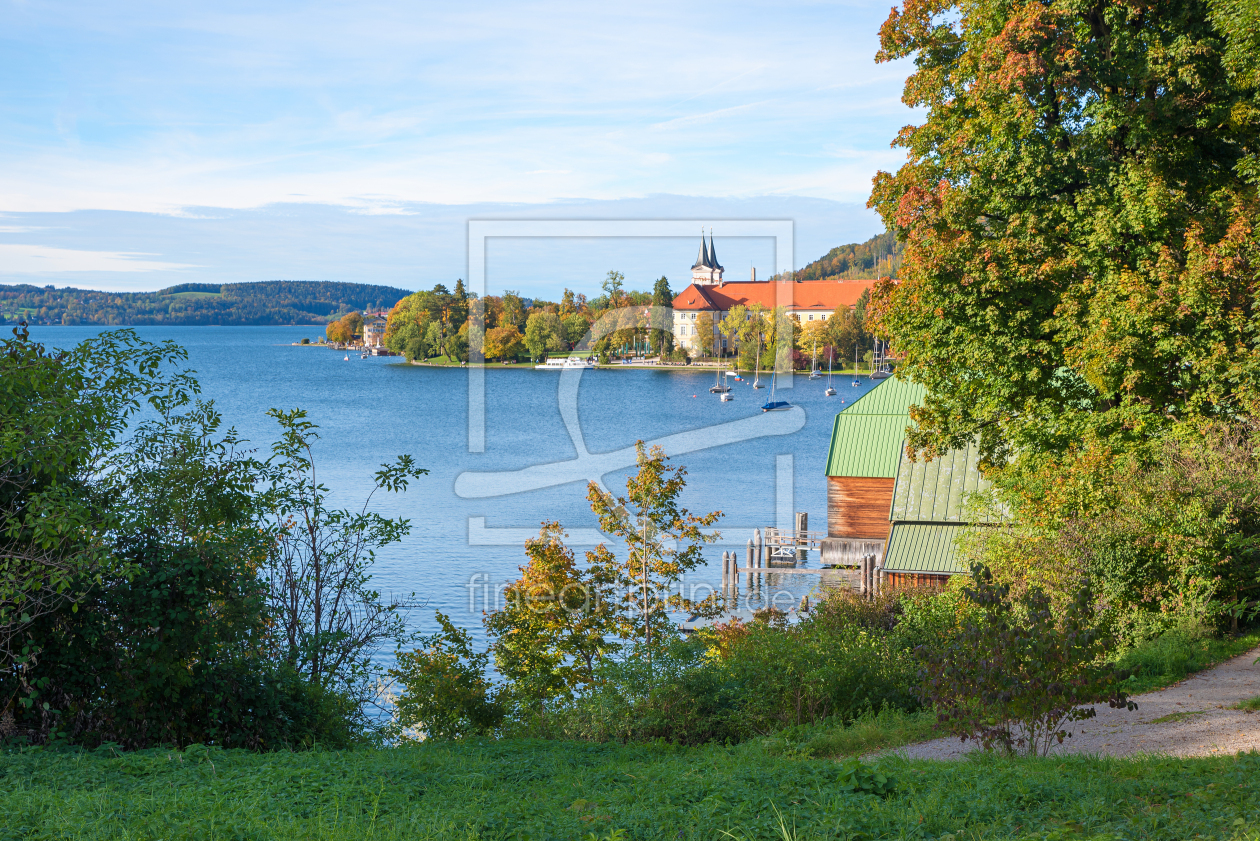 Bild-Nr.: 12886090 Schlossblick Tegernsee erstellt von SusaZoom