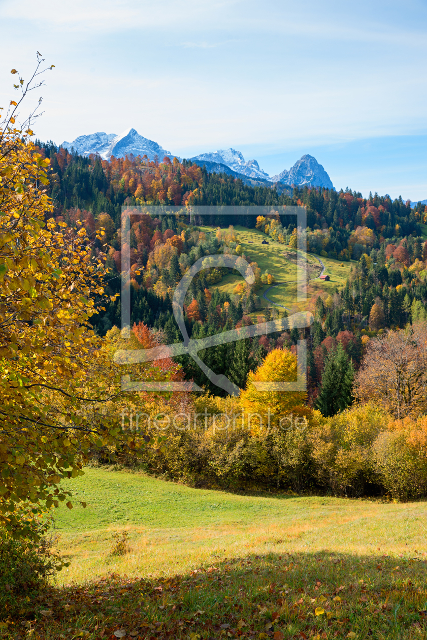 Bild-Nr.: 12887307 Garmischer Bergherbst erstellt von SusaZoom