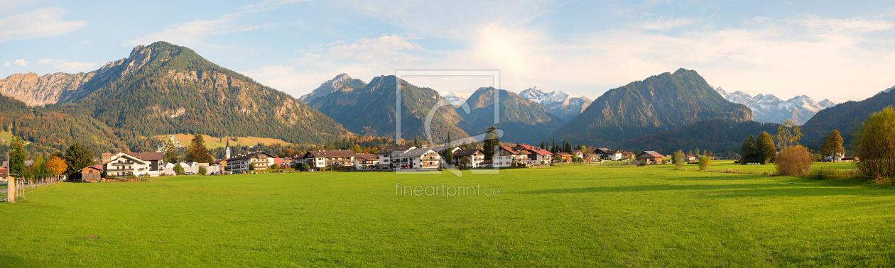 Bild-Nr.: 12888366 Ortsblick Oberstdorf erstellt von SusaZoom