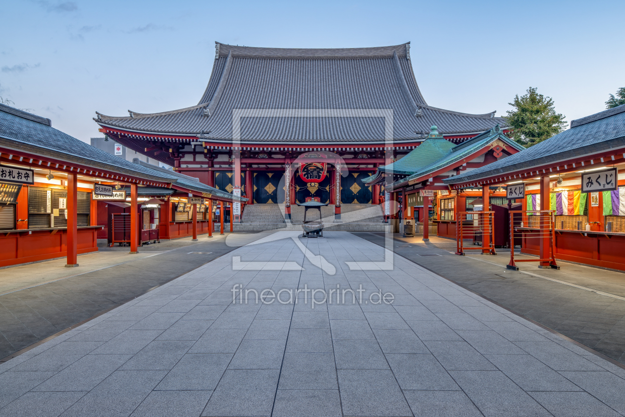 Bild-Nr.: 12889851 Haupthalle des Senso-ji Temples in Asakusa erstellt von eyetronic