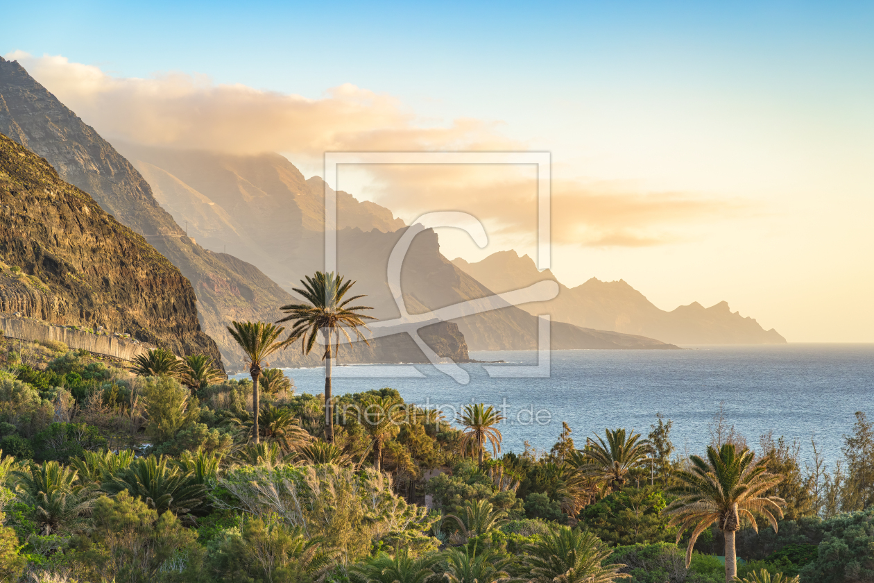 Bild-Nr.: 12896910 Abends an der Westküste Gran Canarias erstellt von Michael Valjak