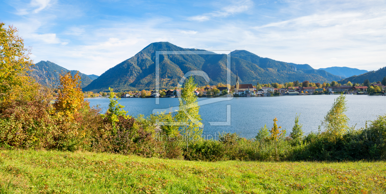 Bild-Nr.: 12907761 Blick auf Rottach-Egern und Wallberg am Tegernsee  erstellt von SusaZoom