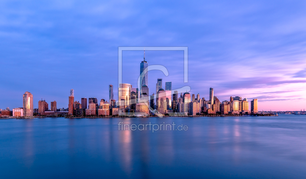Bild-Nr.: 12909730 Sonnenuntergang New York City erstellt von Achim Thomae