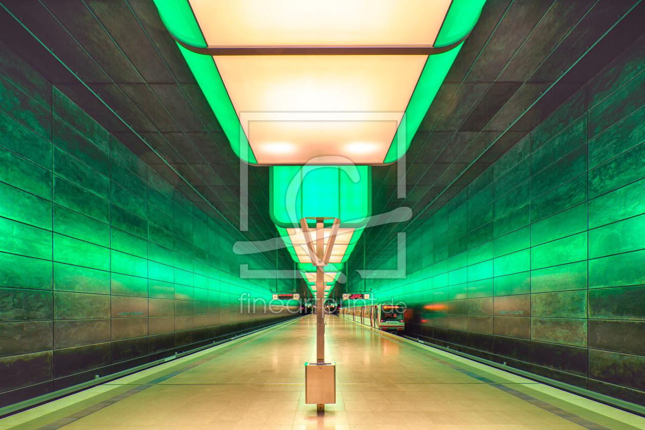 Bild-Nr.: 12910069 U-Bahnhof Hamburg erstellt von Achim Thomae