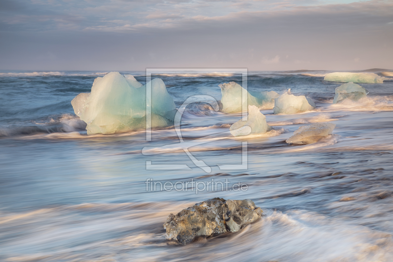 Bild-Nr.: 12910583 Jökulsarlon im Morgenlicht erstellt von Daniela Beyer