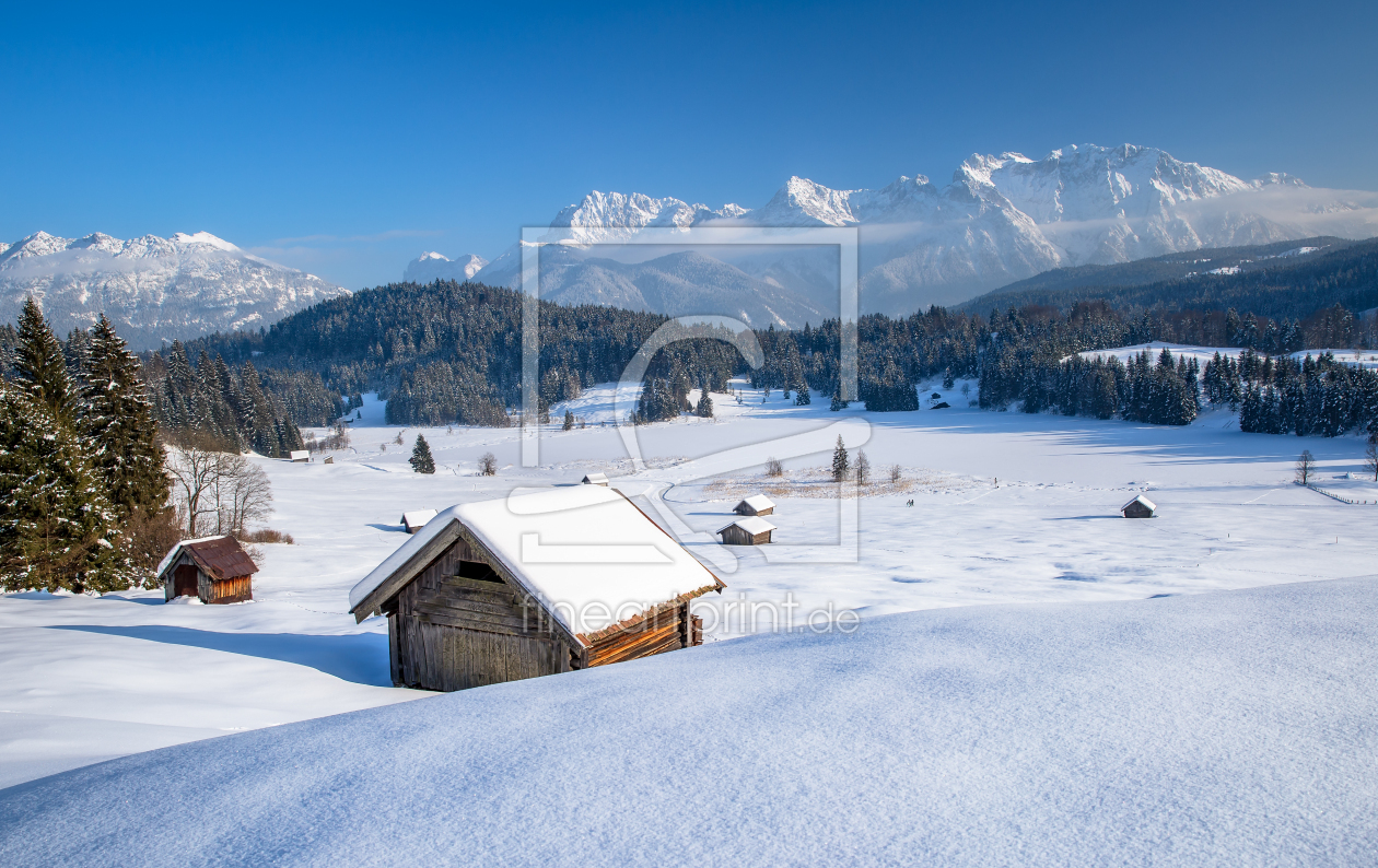Bild-Nr.: 12910747 Winter in Oberbayern erstellt von Achim Thomae