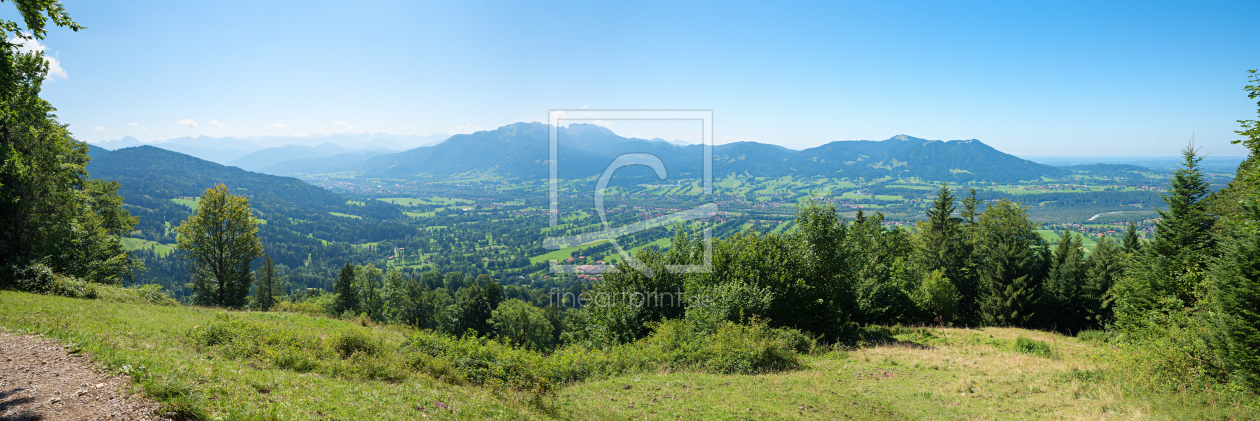 Bild-Nr.: 12910939 Blick ins Isartal und Brauneck vom Sunntratn erstellt von SusaZoom