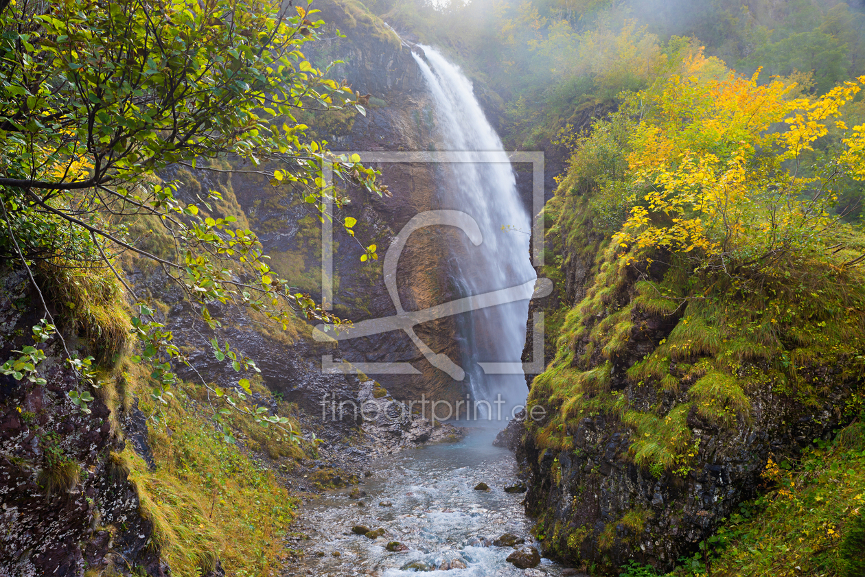 Bild-Nr.: 12911117 Stiubenfall im Oytal Allgäuer Herbstlandschaft  erstellt von SusaZoom