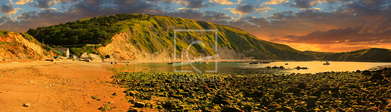 Bild-Nr.: 12912396 Lulworth Cove  Sunset erstellt von SusaZoom