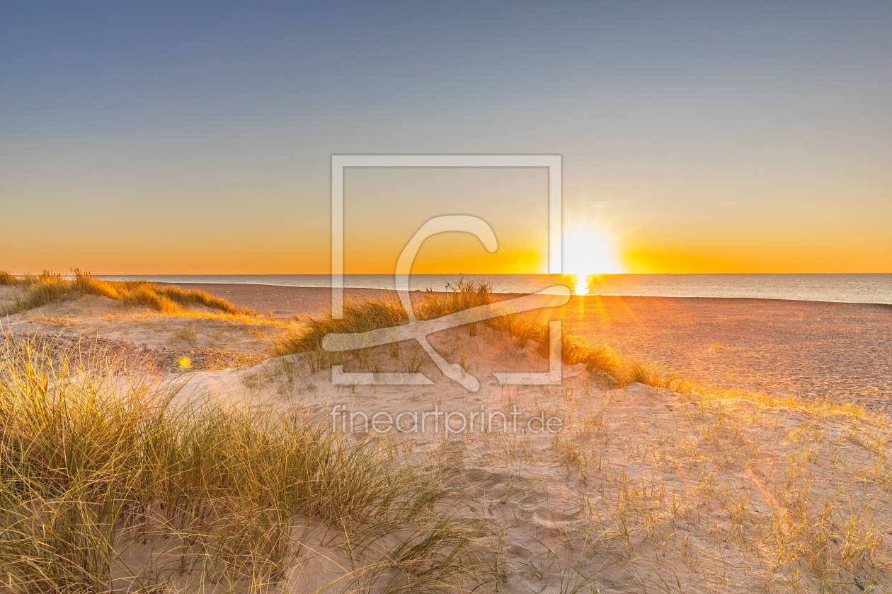 Bild-Nr.: 12912544 Stranddünen im Sonnenuntergang erstellt von Ursula Reins