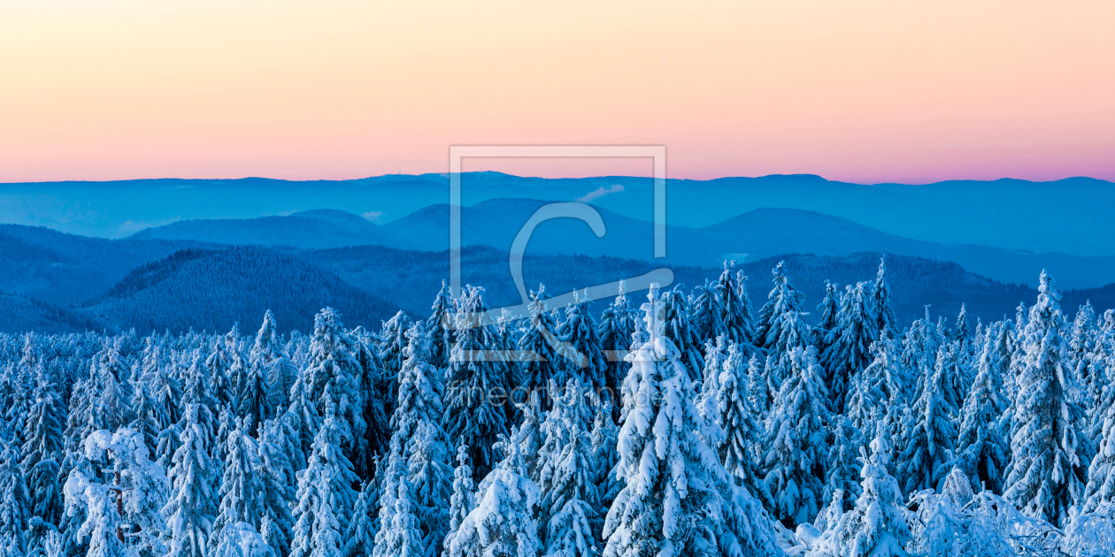 Bild-Nr.: 12914392 Blick vom Schliffkopf im Winter - Schwarzwald erstellt von dieterich