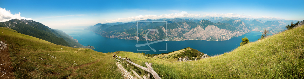 Bild-Nr.: 12915409 Landschaftspanorama Monte Baldo Gardasee erstellt von SusaZoom