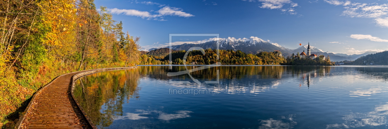 Bild-Nr.: 12915539 Herbst am Bleder See Slowenien erstellt von Achim Thomae