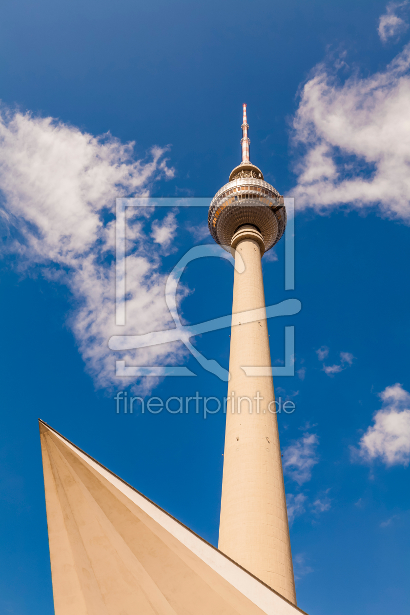 Bild-Nr.: 12916337 Fernsehturm am Alexanderplatz in Berlin erstellt von dieterich