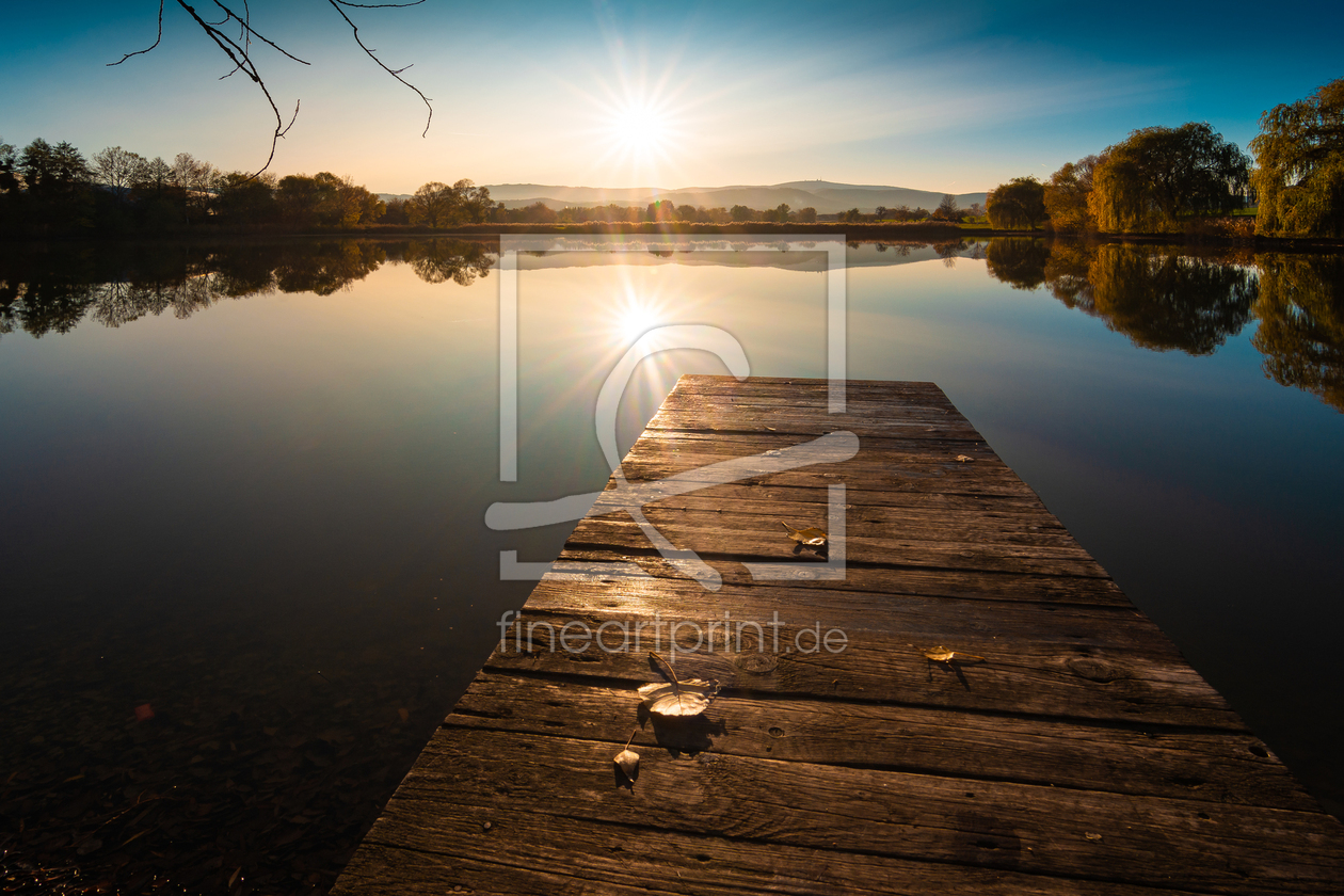 Bild-Nr.: 12916621 Steg mit Brockenblick erstellt von Martin Martin Wasilewski