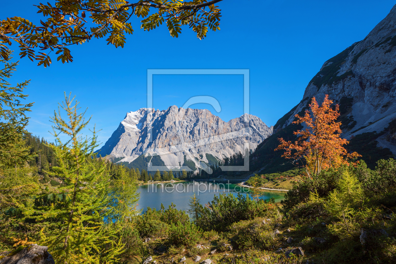 Bild-Nr.: 12916841 Seebensee und Zugspitze im Herbst erstellt von SusaZoom