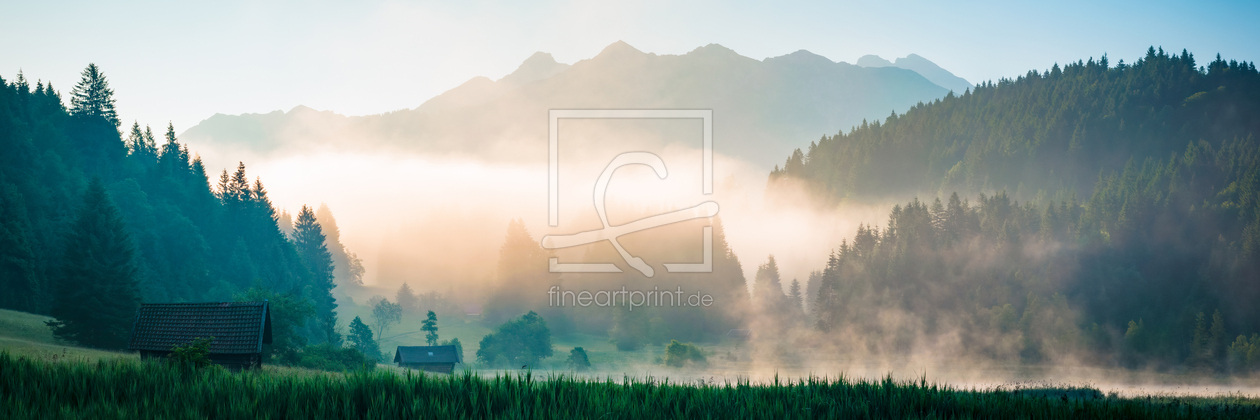 Bild-Nr.: 12916956 Soirngruppe im Nebel - Panorama erstellt von Martin Martin Wasilewski