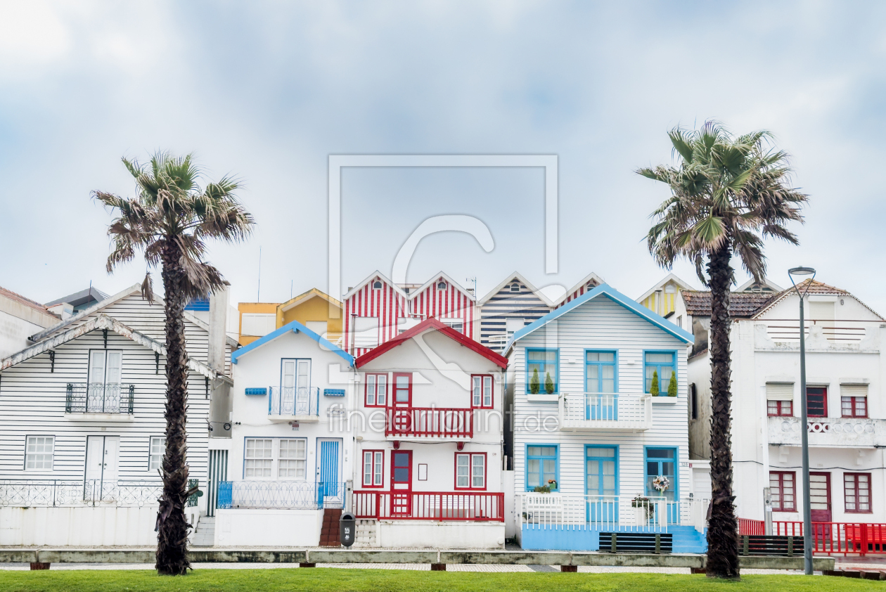 Bild-Nr.: 12919773 Strandhäuser in Aveiro erstellt von DirkR