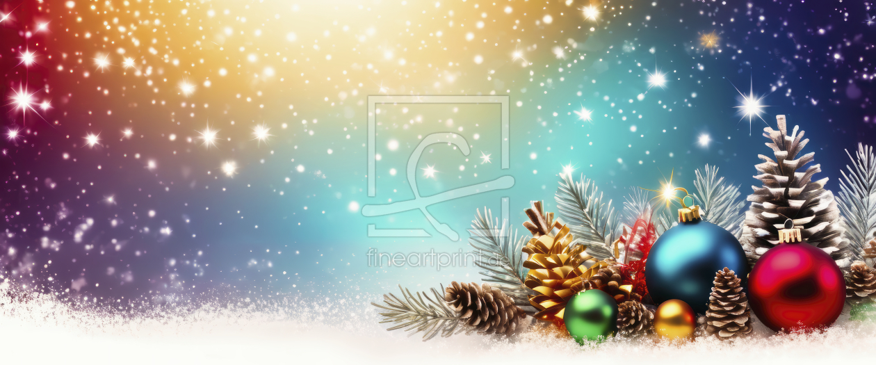 Bild-Nr.: 12922426 Weihnachtsdekoration KI erstellt von XYRIUS