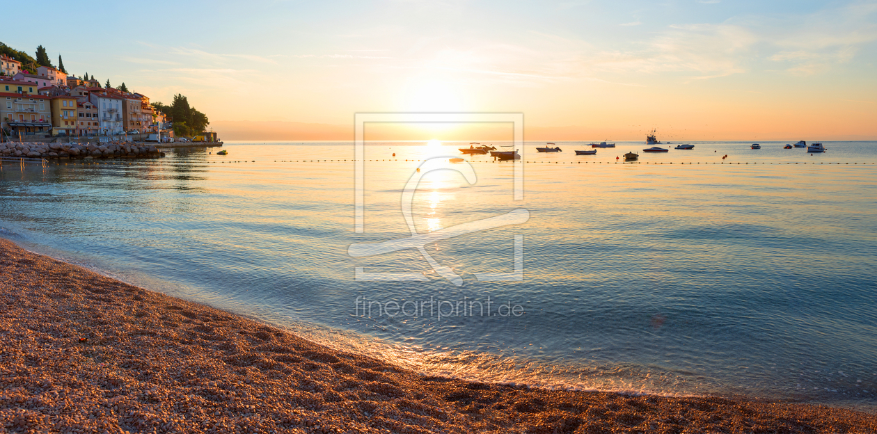 Bild-Nr.: 12928096 Sonnenaufgang am Strand Moscenicka Draga erstellt von SusaZoom