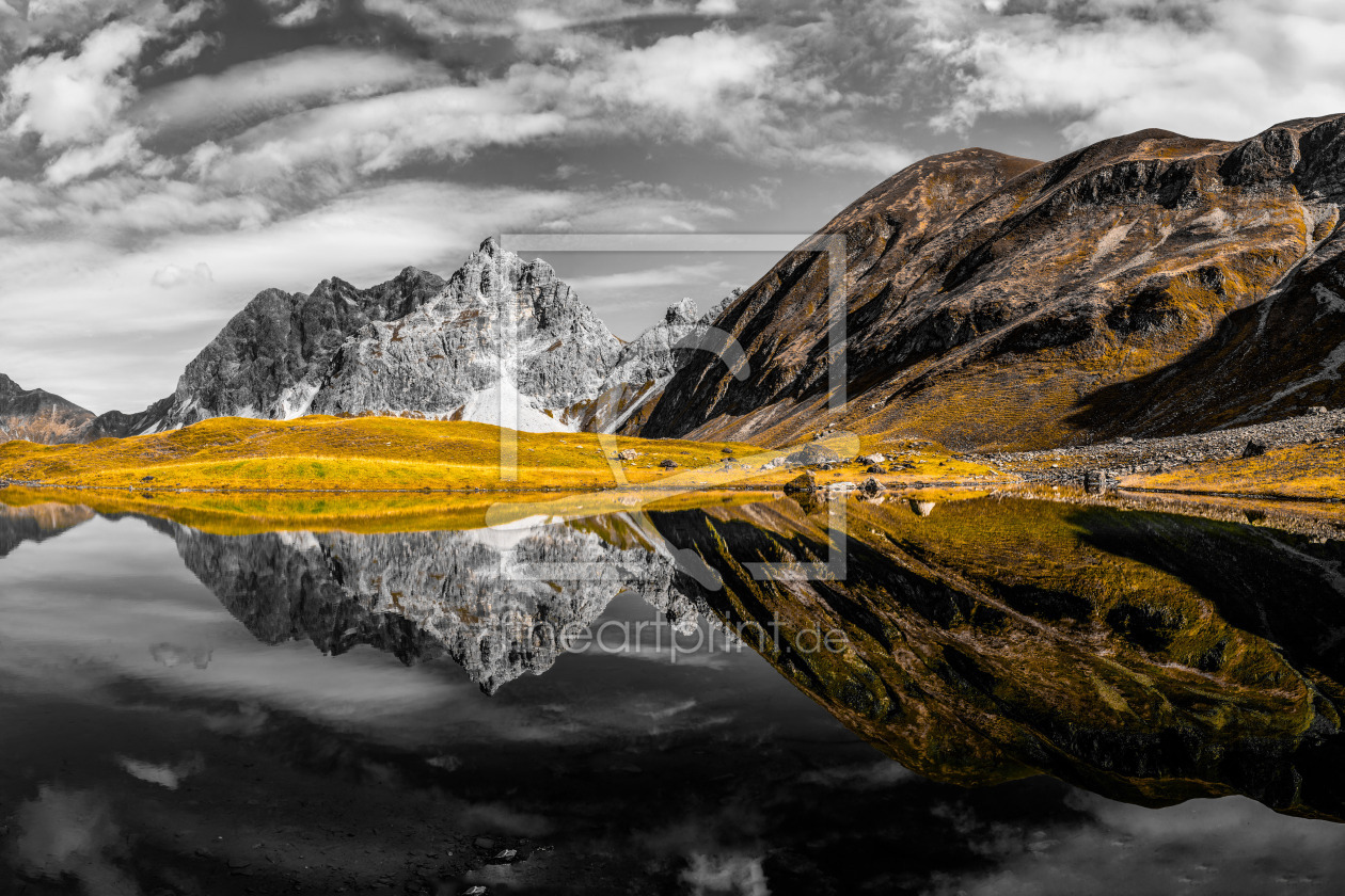 Bild-Nr.: 12930254 Herbstlicht über dem Eissee erstellt von Walter G. Allgöwer
