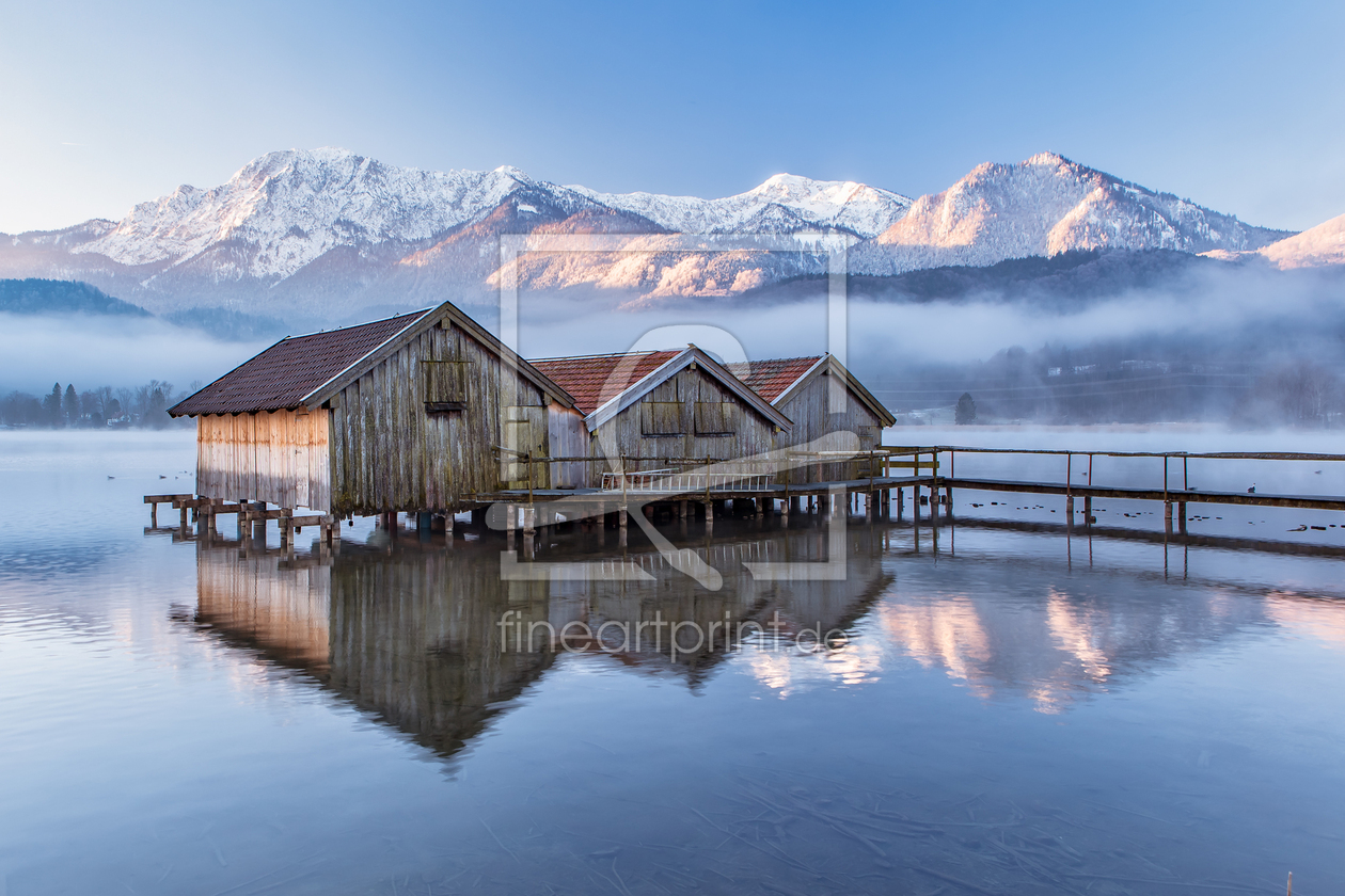 Bild-Nr.: 12930830 Winter am Kochelsee Bayern erstellt von Achim Thomae