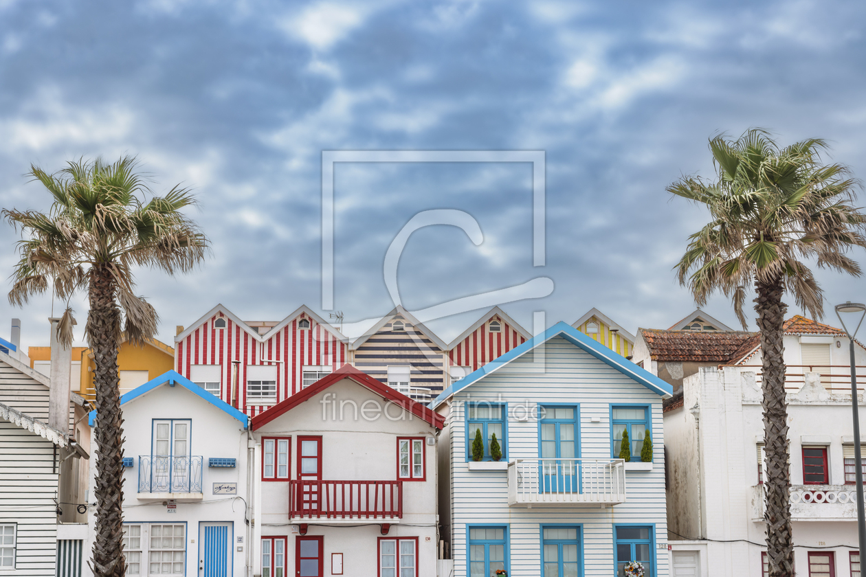 Bild-Nr.: 12931433 Strandhäuser in Aveiro erstellt von DirkR