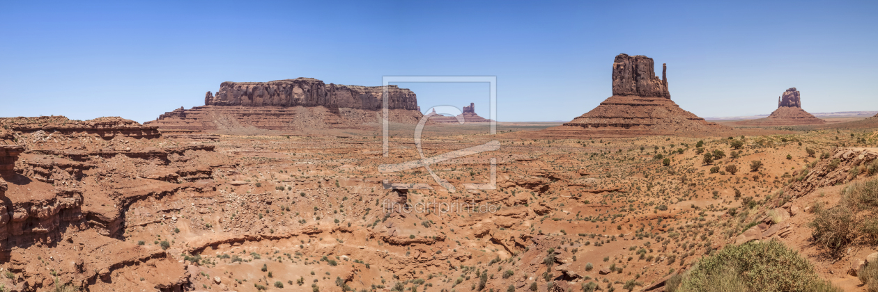 Bild-Nr.: 12933761 MONUMENT VALLEY Beeindruckendes Panorama erstellt von Melanie Viola