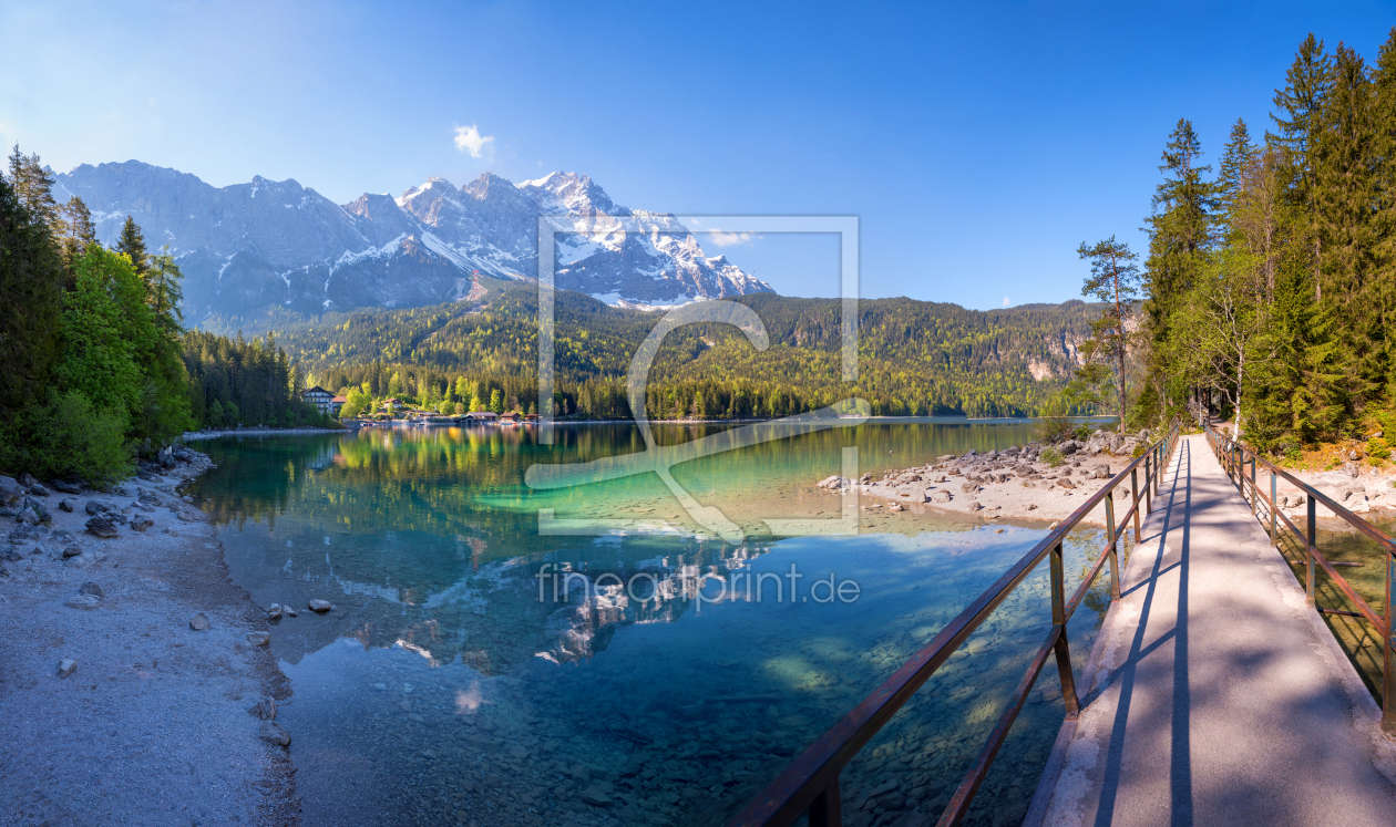 Bild-Nr.: 12936064 Brücke am Eibsee erstellt von SusaZoom