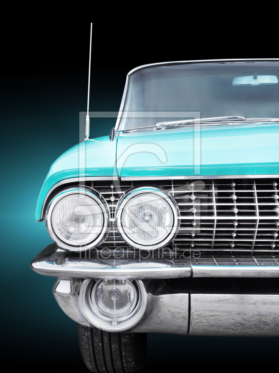 Bild-Nr.: 12936345 Amerikanischer Oldtimer Sedan Deville 1961 Front erstellt von Beate Gube