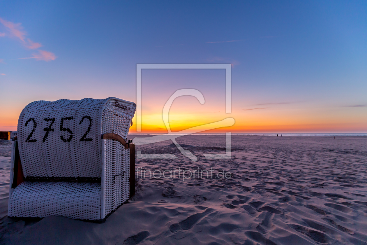 Bild-Nr.: 12939356 Sonnenuntergang auf Juist erstellt von DirkR