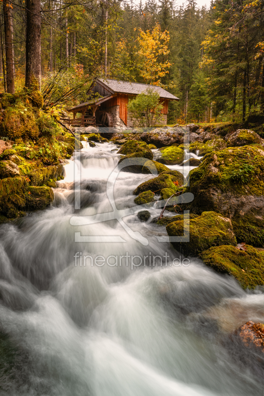 Bild-Nr.: 12939517 Alte Mühle im Salzburger Land erstellt von Achim Thomae