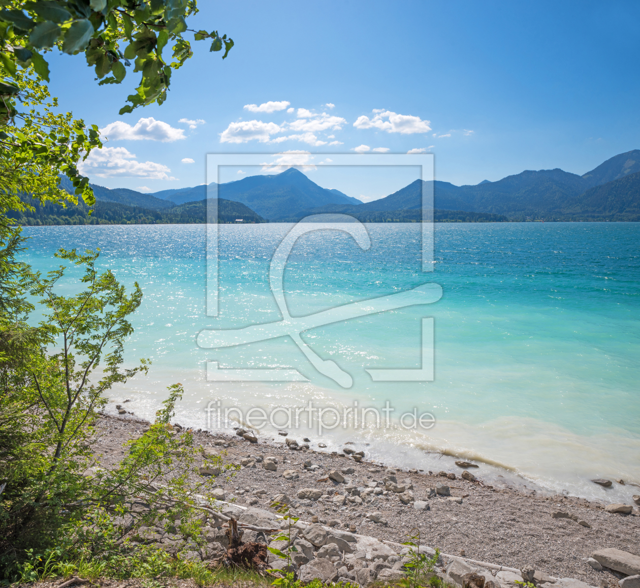 Bild-Nr.: 12939706 Sommer am Walchensee erstellt von SusaZoom