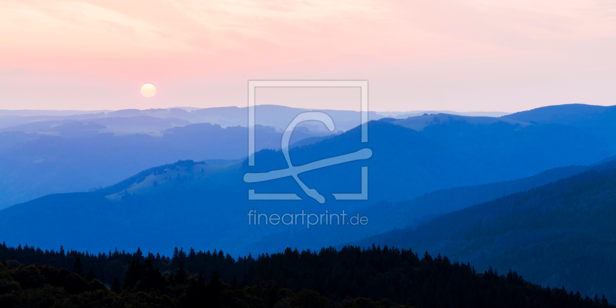 Bild-Nr.: 12940040 Sonnenaufgang am Schauinsland im Schwarzwald erstellt von dieterich