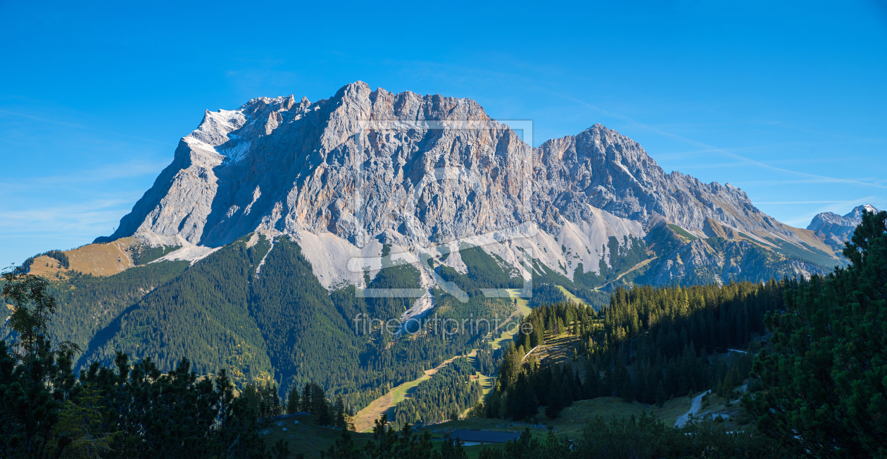 Bild-Nr.: 12940388 Zugspitzmassiv Ehrwalder Seite erstellt von SusaZoom