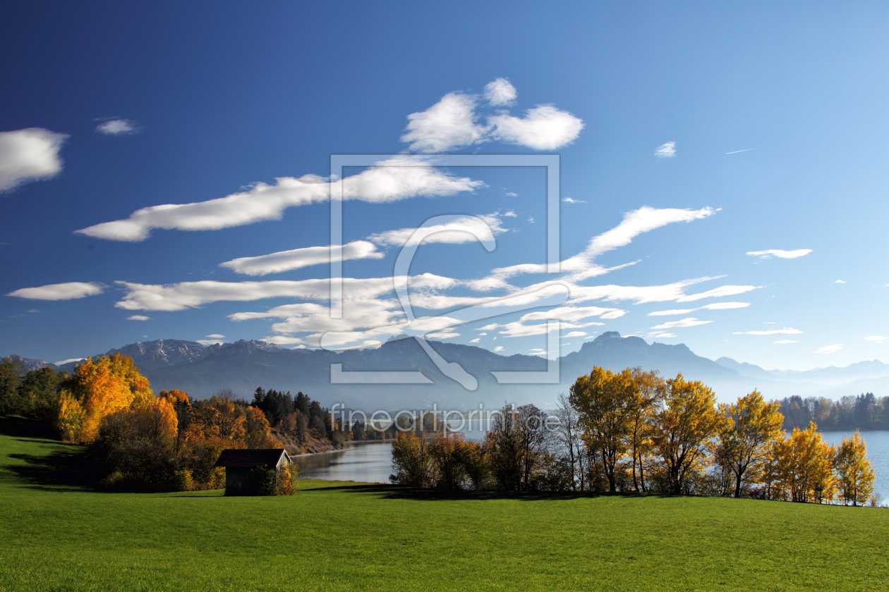 Bild-Nr.: 12941073 Forggensee im Allgäu erstellt von DirkR