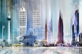 Berlin Skyline Abstrakt/10563747
