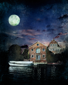 Das alte Haus am See (Hochformat)/10647082