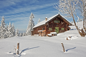 Almhütte im Winter/10690855