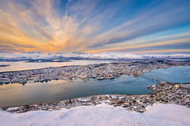 Winter in Tromso in Norwegen/12908951