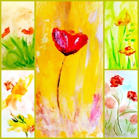 FFrühlingsensemble- florale kunst/12928523