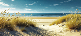 Dünen Strand Meer KI/12941869