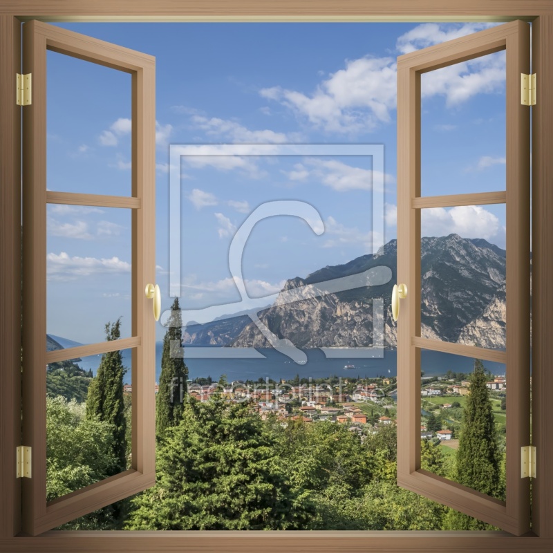 frei wählbarer Bildausschnitt für Ihr Bild auf Fensterfolie