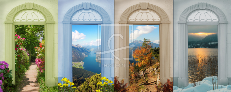 frei wählbarer Bildausschnitt für Ihr Bild auf Fensterfolie