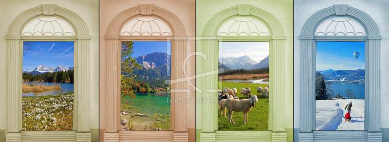 frei wählbarer Bildausschnitt für Ihr Bild auf Fensterfolie