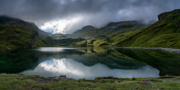 Bild-Nr: 12621098 Bachalpsee in der Schweiz bei Grindelwald Erstellt von: eyetronic
