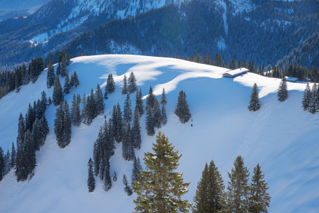 Bild-Nr: 12906320 Berghütte im Winter Erstellt von: SusaZoom