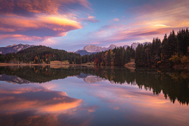 Sonnenuntergang am Geroldsee - 12617278 /leinwand/bigthumb/12617278.jpg